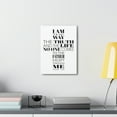 thumbnail image 4 of Scripture Walls John 14:6 I Am The Way The Truth And The Life Cross Words Bible Verse Canvas Christian Wall Art Ready To Hang Unframed, 4 of 18