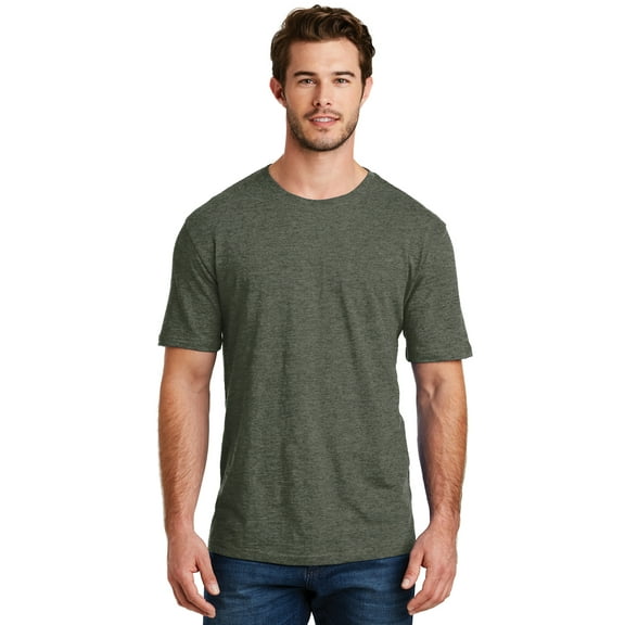 DistrictPerfect Blend®Tee Dm108 Heathered Olive M