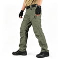 thumbnail image 2 of Big Men Casual Cargo Pants Stretch Twill Straight Leg Outdoor Hiking Pants S-XXL, 2 of 10