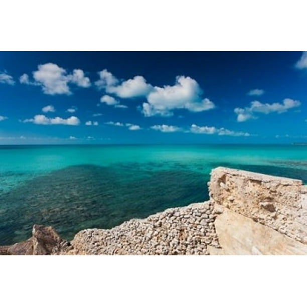 Bahamas Eleuthera Island Glass Window Bridge Poster Print By Walter Bibikow Walmart Com Walmart Com