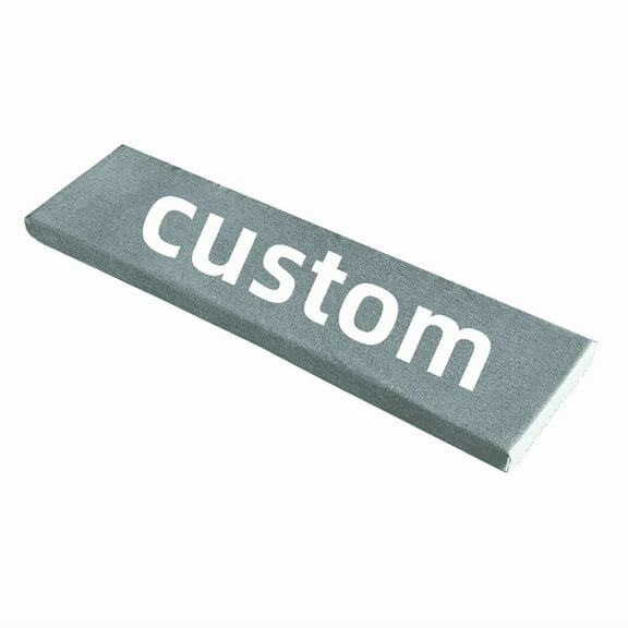 Custom Size Waterproof Bench Cushion Seat, Bay Window Seat Pads, Outdoor Daybed Cushion, Garden Storage Padding, Patio Furniture Cushions, Waterproof-ocean Blue