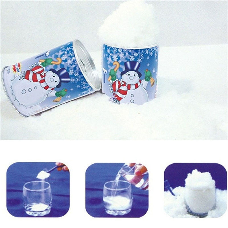 Instant Snow Man-Made Magic Artificial Snow Powder Christmas Decor DIY Toys Gift 