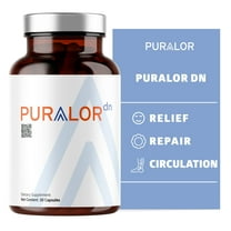 Puralor DN Nerve Support Supplement with Alpha Lipoic Acid, CoQ10, Folate, Vitamin B12 and Vitamin D3, Non-GMO, Vegan, 30 Caps