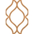 thumbnail image 2 of 31 1/6"W x 46 3/4"H x 3/8"T Extra Large Villarreal Decorative Fretwork Wood Ceiling Panels, Cherry, 2 of 10
