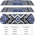 thumbnail image 5 of Moroccan Style Duvet Cover Set 3D Regional Characteristics Printed Bedding Duvet Cover Set 3 Piece Microfibre Soft Bedding Duvet Cover with Zip Closure, 5 of 5