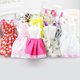 thumbnail image 5 of Conjunto de accesorios para muñecas Barbie accesorios para muñecas Barbie 32 Tmvgtek  artículos 10 vestidos a la moda + 4 gafas + 6 collares + 2 bolsos + 10 zapatos, 5 of 8