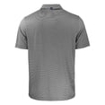 thumbnail image 3 of Men's Cutter & Buck  Black/White UNLV Rebels Forge Eco Double Stripe Stretch Recycled Polo, 3 of 3