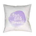 thumbnail image 1 of Surya Our Little Miracle Outdoor Pillow, 1 of 2