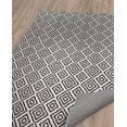 thumbnail image 3 of Sumatra Black and White Area Rug by Kavka Designs, 3 of 3
