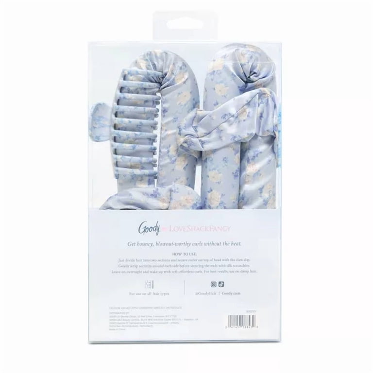 Goody x LoveShackFancy Heatless Curl Set Hair Wavers 
