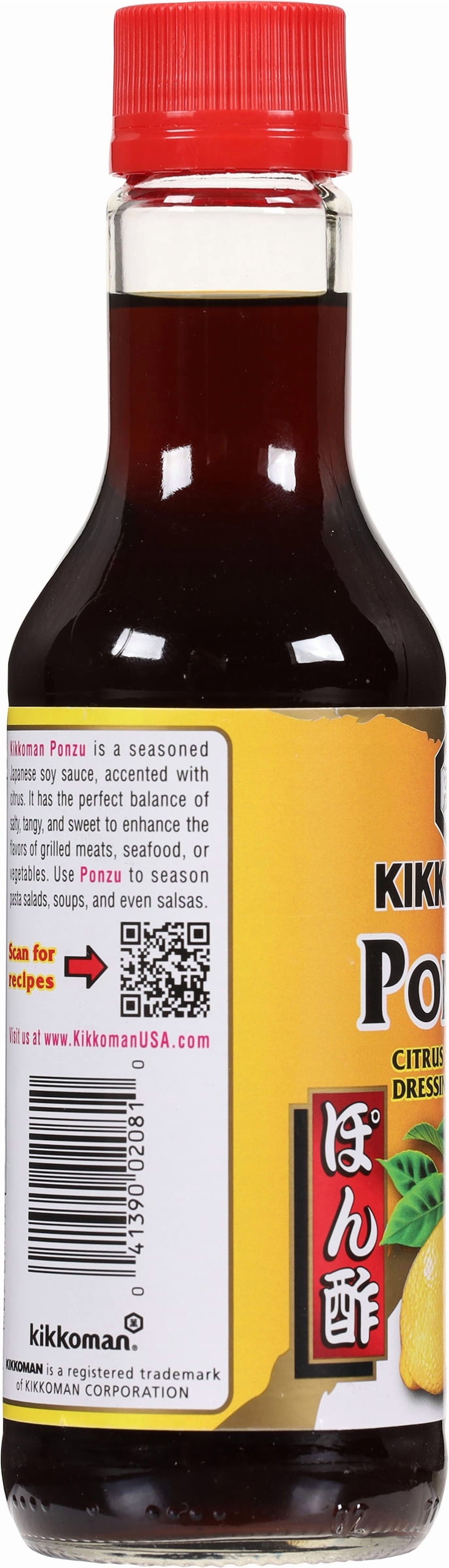 Kikkoman, Ponzu Citrus Sauce, 10 Fl Oz, Versatile Marinade & Dip
