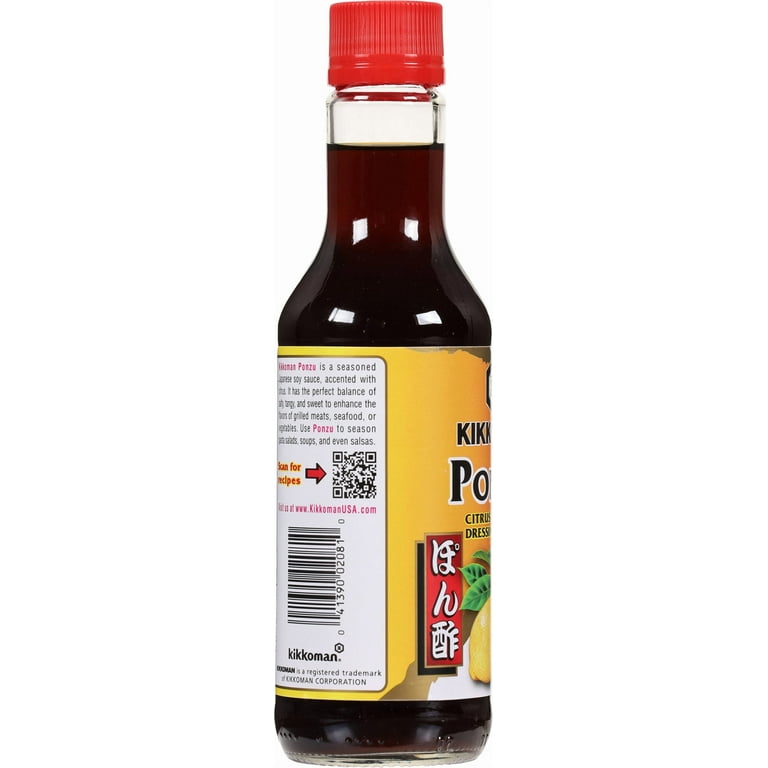 Kikkoman, Ponzu Citrus Sauce, 10 Fl Oz, Versatile Marinade & Dip