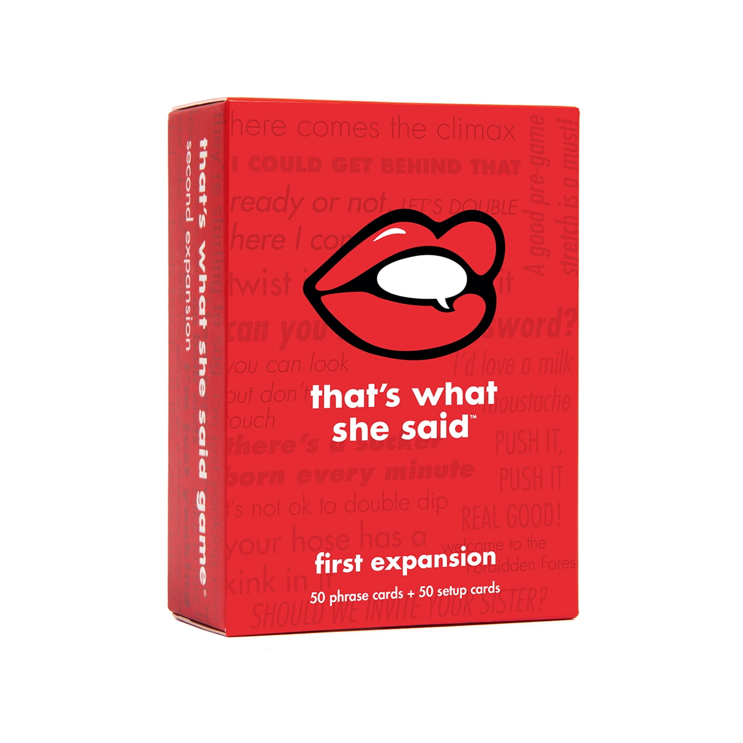 That's What She Said The Party Game of Twisted Innuendos Board Game 
