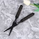 thumbnail image 4 of 2 cepillos profesionales para pelucas con punta y airbag, cepillo para extensiones de cabello para mujeres y niñas (negro), 4 of 7
