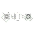 thumbnail image 5 of High Performance 2216 880kv 14 Poles Brushless Motor For Rc Airplane Fixed-wing, 5 of 5