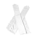 thumbnail image 1 of Guantes de baile latino para mujer, guantes con codo, manoplas para espectáculo de noche, fiesta de disfraces blanco, 1 of 8