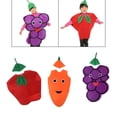 thumbnail image 1 of Disfraz de zanahoria Salvador 3 piezas para niños disfraz de vegetales, 1 of 10