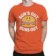 thumbnail image 2 of Sun’s Out, Buns Out Burger Men's T-shirt, 2 of 3