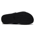 thumbnail image 3 of New Men's 52677 Leather Criss Cross Straps Open Toe Slip On Thongs Sandals, 3 of 3
