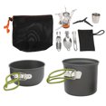 thumbnail image 4 of Juego de utensilios de cocina para acampar, olla de cocina portátil multifuncional para Picnic al aire libre, juego de tenedor cuchara plegable, 4 of 5