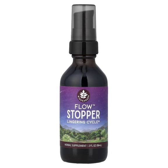 WishGarden Herbs Flow Stopper Lingering Cycle, 2 fl oz (59 ml)
