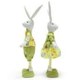 thumbnail image 4 of Jesscasday Handmade Plushes Easters Bunnys Gnomes Long Legged Rabbit Dolls for Spring Decoration and Holiday Decorations, 4 of 13