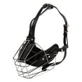 thumbnail image 3 of para mascotas para perros Correas ajustables Cubierta para la boca Negro XL Yuyangstore Bozal de cesta, 3 of 7