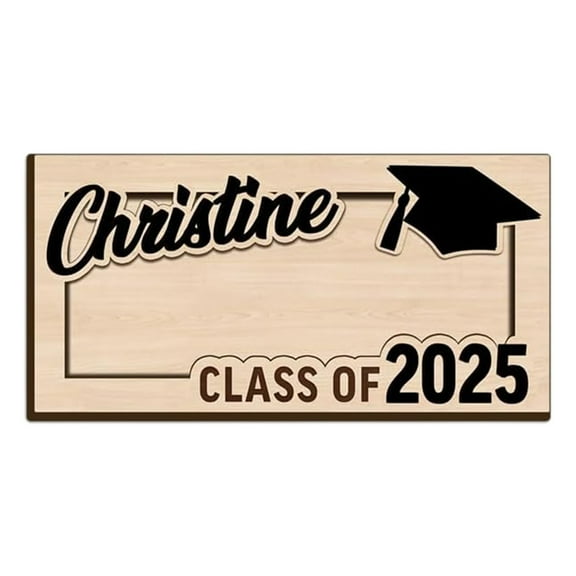 Graduation Money Holder 2025, Graduation Money Holder, Graduation Money Box, Ongmies Graduationmoney Holder Wooden Graduation Card Box Holder Envelope Class of 2025 Senior for Graduates, 1 Wallet