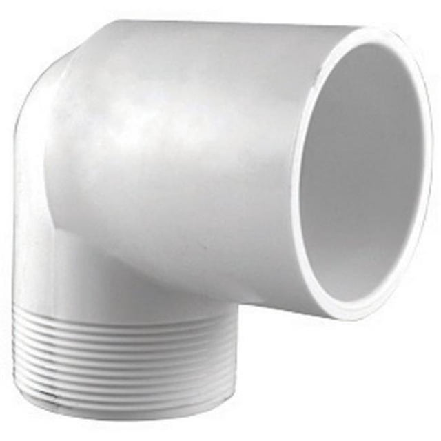 PVC 02306 1600 Coude MPT 2 Po. 90 Degrés