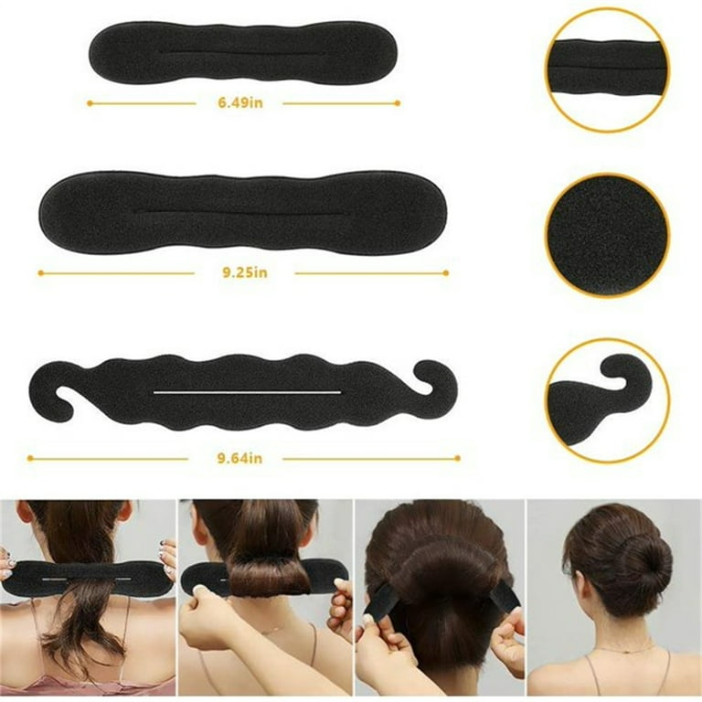 NOGIS 6 Pcs Hair Braiding Tool,Hair Tail Tools, Hair Braid  Accessories,Ponytail Maker Accessories,French Braid Tool Loop for Hair  Styling,DIY Hair Styling Tool Kit 