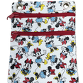 thumbnail image 2 of Disney Minnie All Over Print Zip-Up Passport Bag, Crossbody, 2 of 4