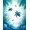 Blue Teal White, Pattern 11, variant on ODIKA 8'x10' Washable Area Rug Durable, Non-Slip Animals Turtle Symmetrical Ocean Wave Border Nautical Motif Scattered for Living Room, Under Sectional, Family