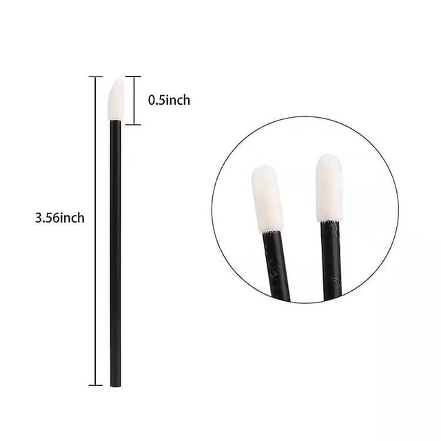 Juego de cepillos de labios desechables HUOGUO de 200 piezas para maquillaje