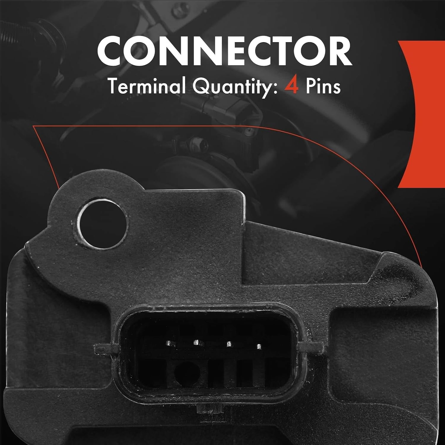 A-Premium Mass Air Flow Sensor Compatible with Infiniti Q50 2016-2019 Q60 2017-2018 V6 3.0L DOHC