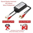 thumbnail image 4 of Filtro Ground Loop Aislador de Ruido RCA WiSwinda Black, 4 of 7