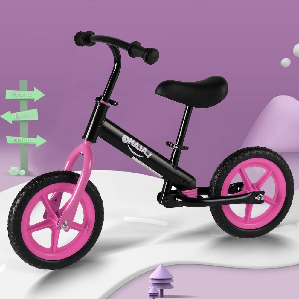 Details about   Kids Balance Bike Walker Childs Training Bicycle Toy Non-Pedal w/Adujstable Seat 