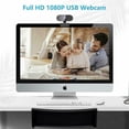 thumbnail image 2 of Full 1080P Webcam  Auto Focus Computer Camera  Face Cam with Microphone for PC  Laptops and Desktop, 2 of 9