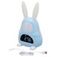 thumbnail image 1 of Reloj infantil con pantalla LCD OK-to-Wake y luz nocturna de color, recargable para entrenar el sueño de los niños, 1 of 8