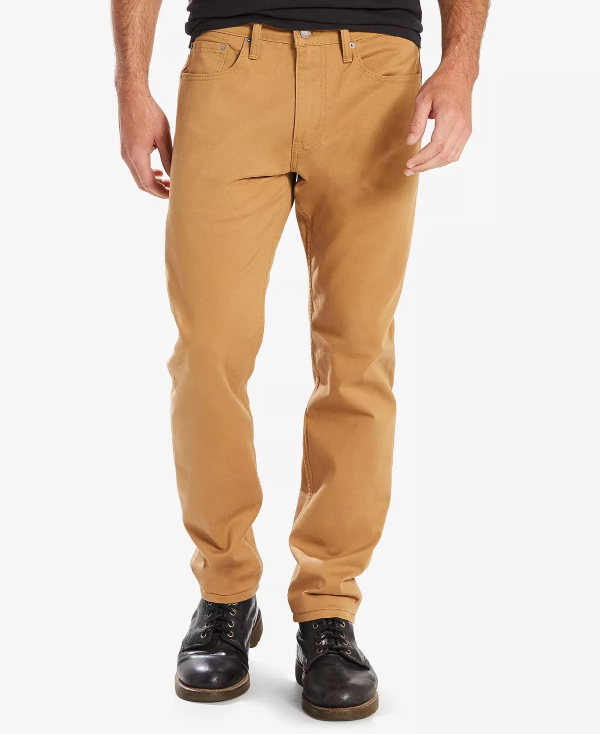 Levi's CARAWAY-WATERLESS Men's 502 Taper Soft Twill Jeans, US 33x30 ...