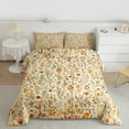 thumbnail image 3 of Manfei Western Garden Flower Full Size Comforter Sets, Rustic Farmhouse Bedding Comforter Set, Teen Kid Adult Female Reversible Bedding Sets, Breathable Home Decor, 3-Piece, 3 of 9