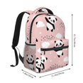 thumbnail image 2 of Fotbe Panda Mochila Casual con Estampado para Escuela, Viajes y Actividades al Aire Libre - Duradera, Ligera y Cómoda, 2 of 5