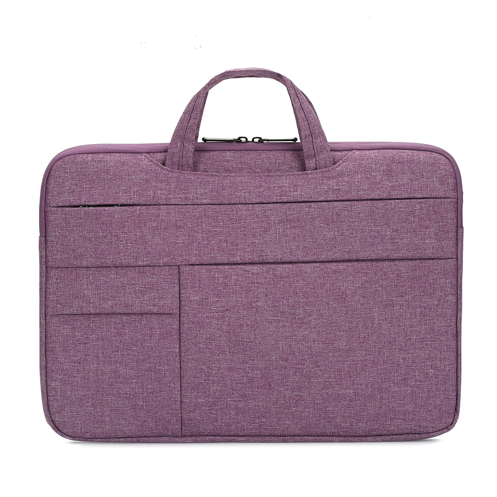 Color : Purple, Size : 14 inches ZYDP Laptop Case Bag Multifunction Notebook 13/14/15 Business Computer Travel Bag