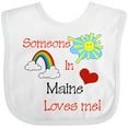 thumbnail image 3 of Inktastic Someone in Maine Loves Me Boys or Girls Baby Bib, 3 of 4