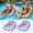 2pcs*Purple, variant on U-Shaped Water Inflatable Pool Float, Adult Lounge Chair Raft With Open Seat Design, Floating Relaxer For Lake, River, Beach, Patio Party, Summer Swimming Toys, Backyard Vacation