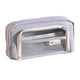 thumbnail image 4 of Estuche para bolígrafos con ventana transparente, ligero y de gran volumen, soporte para lápices transparente. gris, 4 of 9