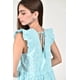 thumbnail image 4 of Vestido bordado con volantes Roman Fashion /Juvenil, 33937 (Azul cielo) azul cielo CH, 4 of 5