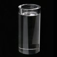 thumbnail image 3 of Portavelas de cristal transparente para té, candelabro para boda, ración del hogar 120 mm Zulema Portavelas Tea Light, 3 of 8