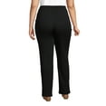 thumbnail image 2 of Lands' End Women's Plus Size Sport Knit High Rise Elastic Waist Pants, 2 of 3