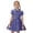 Blue, variant on Girls Floral Dress Summer Outfits Party Sleeveless Gown Dress Kid Print Floral Children Clothes Dress for Little Girls 8-9 Years