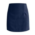 thumbnail image 7 of JGNGSHN Womens Corduroy Solid Color Mini Skirt Fall Winter High Waisted Bodycon Pencil Skirt, 7 of 7